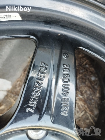 w208 Резервна алуминиева джанта мерцедес CLK +, снимка 3 - Гуми и джанти - 51624510