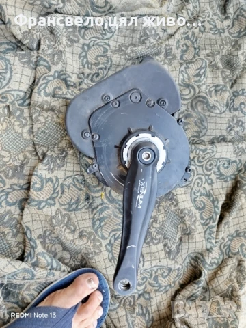 Работещ двигател за електрически велосипед колело Bosch 