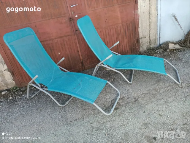 ЛЮЛЕЕЩ плажен стол, шезлонг люлеещ, зиро Гравити , снимка 5 - Градински мебели, декорация  - 49469095