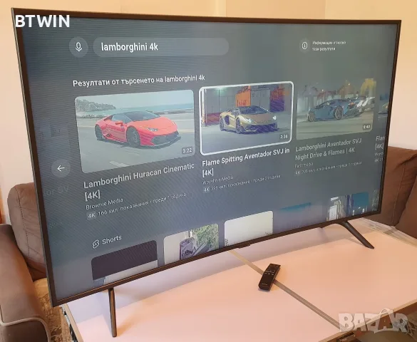 Телевизор Samsung - Извит - 55 ИНЧА - Smart - 4K - Ultra HD ! , снимка 8 - Телевизори - 55961572