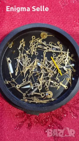 Позлатени стрелки от стари механични часовници 