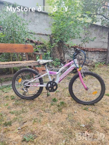 колело 20" за момиче със скорости и спирачки, снимка 1