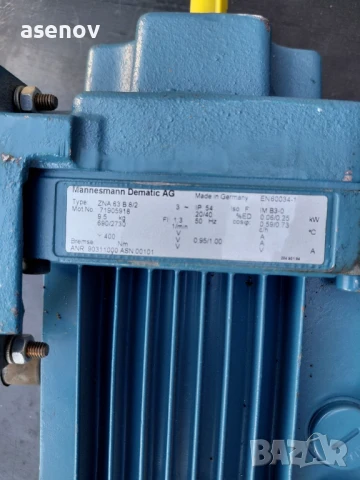 ел.двигател двускоростен, снимка 5 - Електродвигатели - 50923371