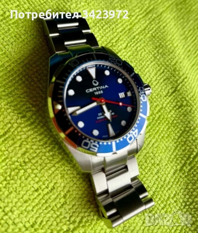Certina DS Action 43mm automatic, снимка 4 - Мъжки - 52202772