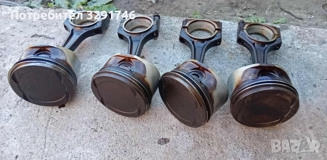 Бутала с биели комплект 70лв за Опел Астра 1.6 бензин 101к.с 1999г, снимка 2 - Части - 51788180