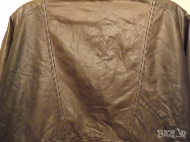Мъжко яке от качествена естествена кожа, снимка 3 - Якета - 49227146