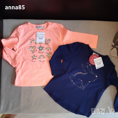 98/104 см. Нови блузки 