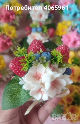 сапунени цветя, снимка 5 - Подаръци за жени - 51488434