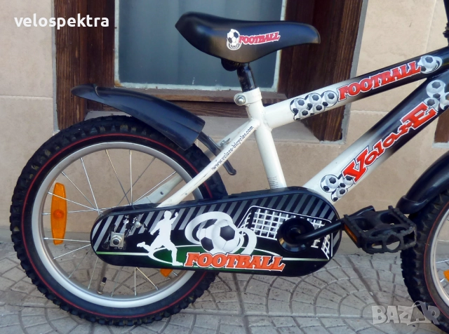 ФУТБОЛ -16 цола капли ! Тип БМХ ! Отличен !, снимка 11 - Велосипеди - 52158419
