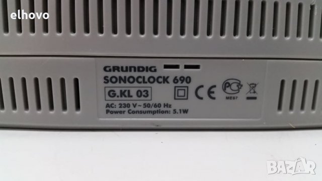 Радиочасовник Grundig Sonoclock 690, снимка 2 - Други - 29645925