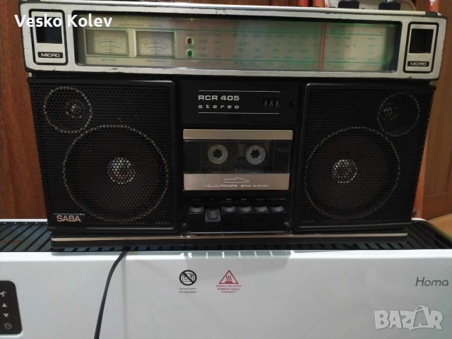 Радиокасетофон SABA, снимка 3 - Грамофони - 51076286