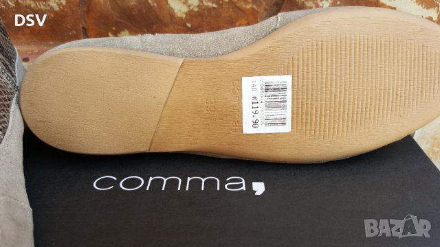 Дамски обувки Comma естествена кожа Оригинални, снимка 3 - Дамски елегантни обувки - 37105077