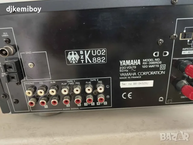 Yamaha Rx-396 rds amplifier, снимка 6 - Ресийвъри, усилватели, смесителни пултове - 56214214