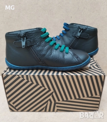 Camper TWS kids детски обувки от естествена кожа с цип #EU28/17см., снимка 5 - Детски обувки - 51945089