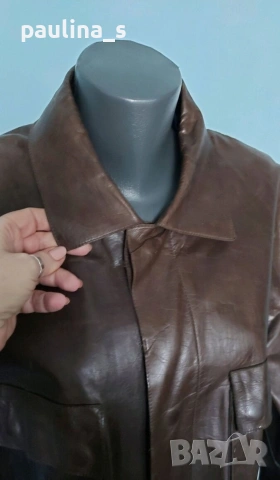 Два различни броя / Мъжко яке "Biker" и "Tommy Hilfiger" / естествена кожа / голям размер , снимка 17 - Якета - 44322536