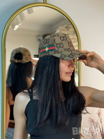 шапки с козирка louis vuitton gucci , снимка 7 - Шапки - 51293966