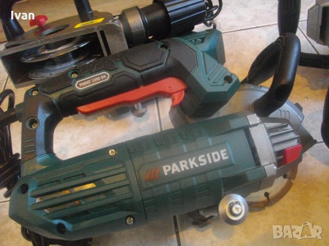 1300 Вата-ф125мм-Немска Каналокопка-Фреза Копаене Канали-Parkside PMNF, снимка 11 - Други инструменти - 33843054