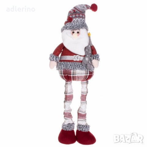 Дядо Коледа XXL, 57-80 см, регулируема височина, Дядо Мраз XXL, снимка 4 - Декорация за дома - 34390954