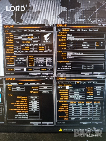 Комплект Intel G4400, Asrock H110M HDS, RAM 4GB DDR4, снимка 6 - Процесори - 52456835