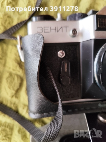 Ретро фотоапарат Зенит , снимка 4 - Антикварни и старинни предмети - 52310548