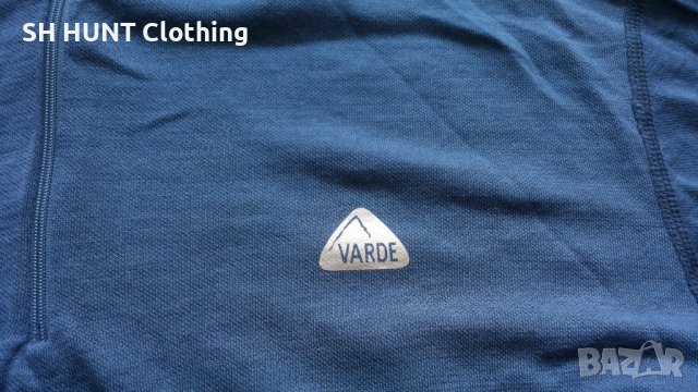 VARDE Norsk Design 52% Merino Wool за лов риболов и туризъм L термо блуза 52% Мерино Вълна - 494, снимка 4 - Блузи - 42480881