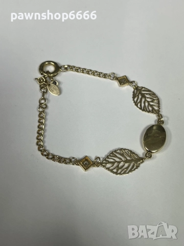 Златна гривна 14 карата, снимка 6 - Гривни - 52193706