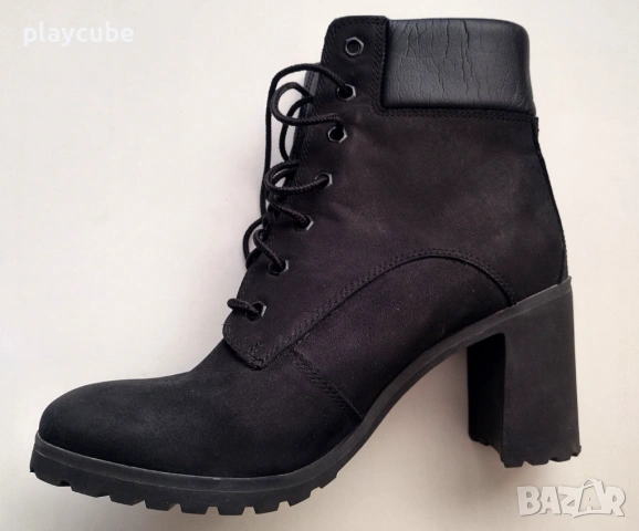 Дамски боти - Timberland - на ток 8 см. - 38/39 номер