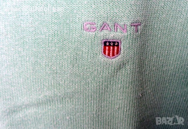 Gant Men`s Super Bomber Cotton V-Neck Jumper - страхотен мъжки памучен пуловер размер 2XL, снимка 10 - Пуловери - 44241854