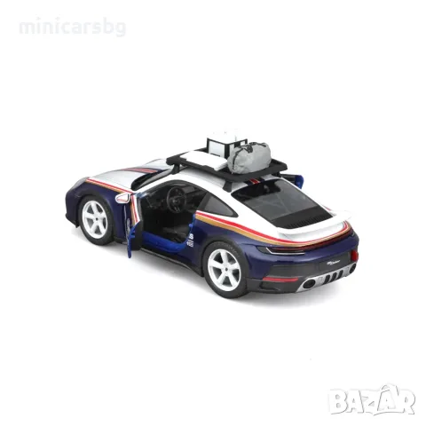 Метални колички: Porsche 911 Dakar (992) – 1:24, снимка 3 - Колекции - 55983534