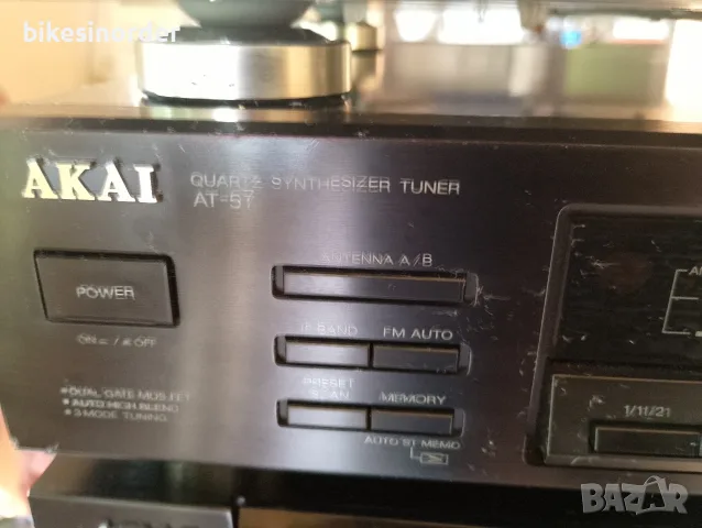 AKAI AT-57 японски тунер от висок клас , снимка 4 - Декове - 55873904
