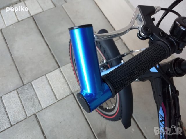 Продавам колела внос от Германия алуминиев МТВ детски велосипед FLU INTERBIKE 20 цола преден амортис, снимка 17 - Велосипеди - 31321030