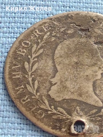 Сребърна монета 10 кройцера 1793г. Франц втори Виена Свещена Римска империя 13719, снимка 3 - Нумизматика и бонистика - 42887183