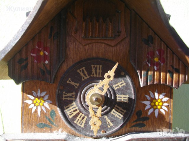 СТЕНЕН ЧАСОВНИК С КУКУВИЧКА ШВАРЦВАЛД , снимка 6 - Антикварни и старинни предмети - 39150556