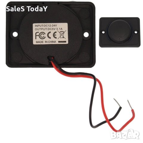 Зарядно за кола, ДВОЕН USB ПОРТ 12-24V, 2 USB порта, снимка 3 - Аксесоари и консумативи - 42324387