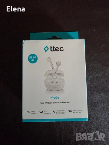 Безжични Bluetooth слушалки ttec