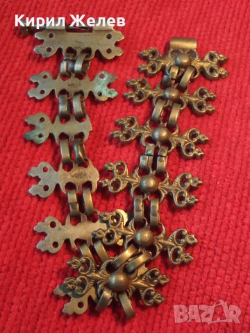 АВТЕНТИЧНА ВЪЗРОЖДЕНСКА БРОНЗОВА ГРИВНА с ЩИФТ РЯДКА МАЙСТОРСКА ИЗРАБОТКА 4963, снимка 2 - Антикварни и старинни предмети - 30636705