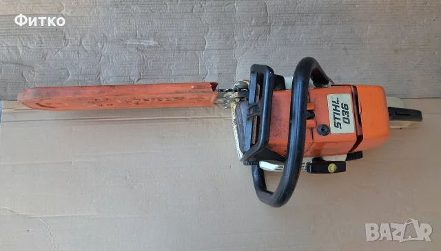 Моторна резачка STIHL 036 / Щил 036, снимка 4 - Моторни триони/резачки - 56443528