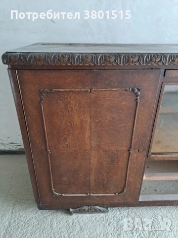 Старинен дървен скрин, снимка 5 - Скринове - 52682563