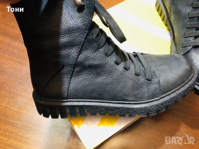 Продавам дамски боти естествена кожа , снимка 4 - Дамски боти - 34238325