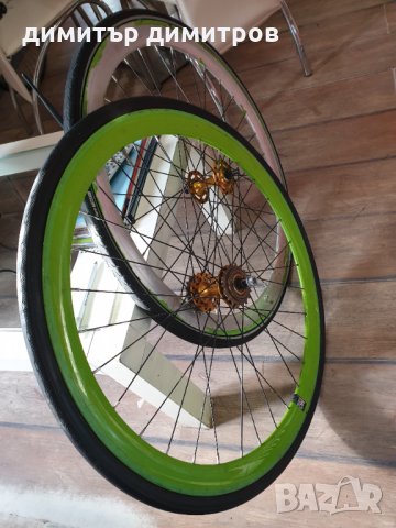 Уникални капли за велосипед  висок борд - предна и  задна с гуми.