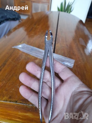 Стари зъболекарски клещи #2, снимка 3 - Други ценни предмети - 37640632