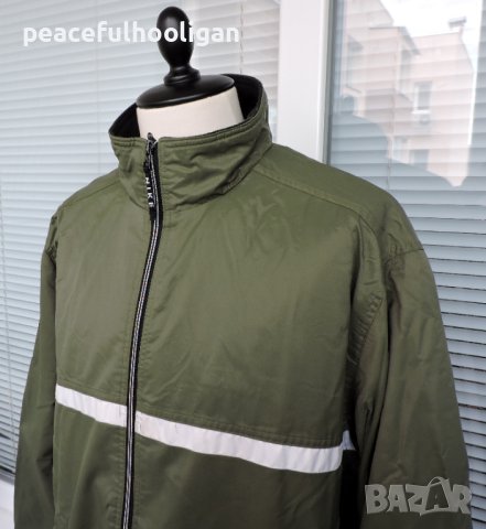 Nike Vintage - оргинално мъжко тъмно зелено зимно яке размер XXL , снимка 3 - Якета - 44351074