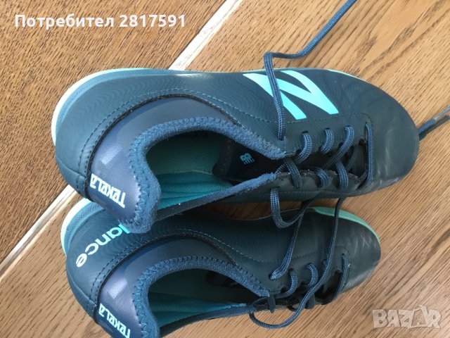 Детски маратонки за футбол New Balance размер 37, снимка 3 - Детски маратонки - 42595020