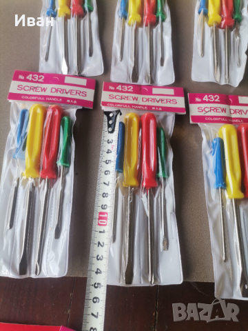 Отверки 10 комплекта , снимка 2 - Отвертки - 44792727