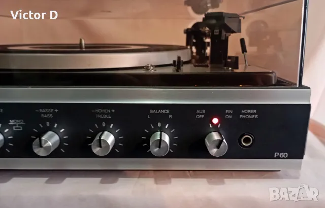DUAL P 60A-Грамофон с вграден усилвател , снимка 6 - Грамофони - 48851701