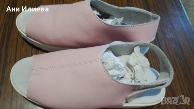 За любителите на розовия цвят - сандали естествена кожа , снимка 5 - Сандали - 37665768