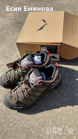 Дамски туристически обувки Salewa WS MTN Trainer Lite – Quicksand/Black (7209) 