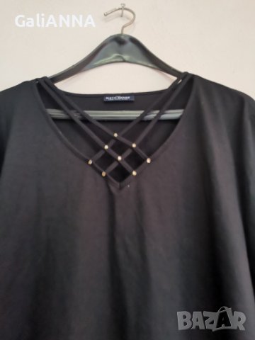 СТРАХОТНА ТУНИКА ЕФЕКТНО БИЕ 3XL, снимка 2 - Туники - 42225293