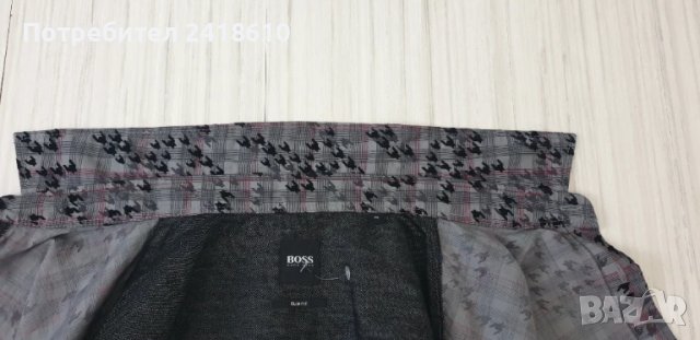 Hugo Boss Magneton_1 Slim Fit  Mens Size - S / М НОВО! ОРИГИНАЛ! Мъжка Риза!, снимка 13 - Ризи - 51040191