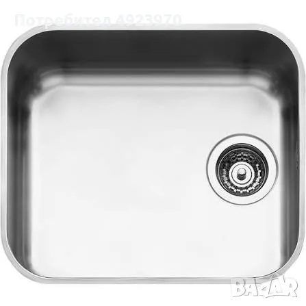 SMEG UM45 – нова мивка за вграждане под плот, неръждаема стомана